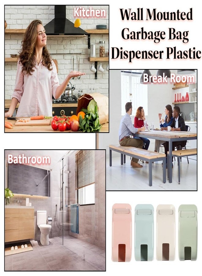 divinezon Wall Mounted Garbage Bag Dispenser Plastic | 29.8 x 14 x 9.8 cm | Multi Color - Image 2